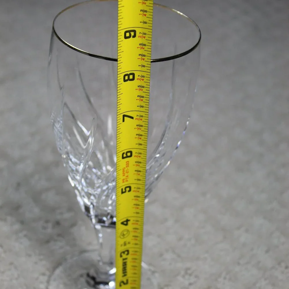 Iced Tea Rendezvous Gold Mikasa Glass